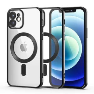 Tech-Protect MagShine Line MagSafe case for iPhone 12 - blackeng