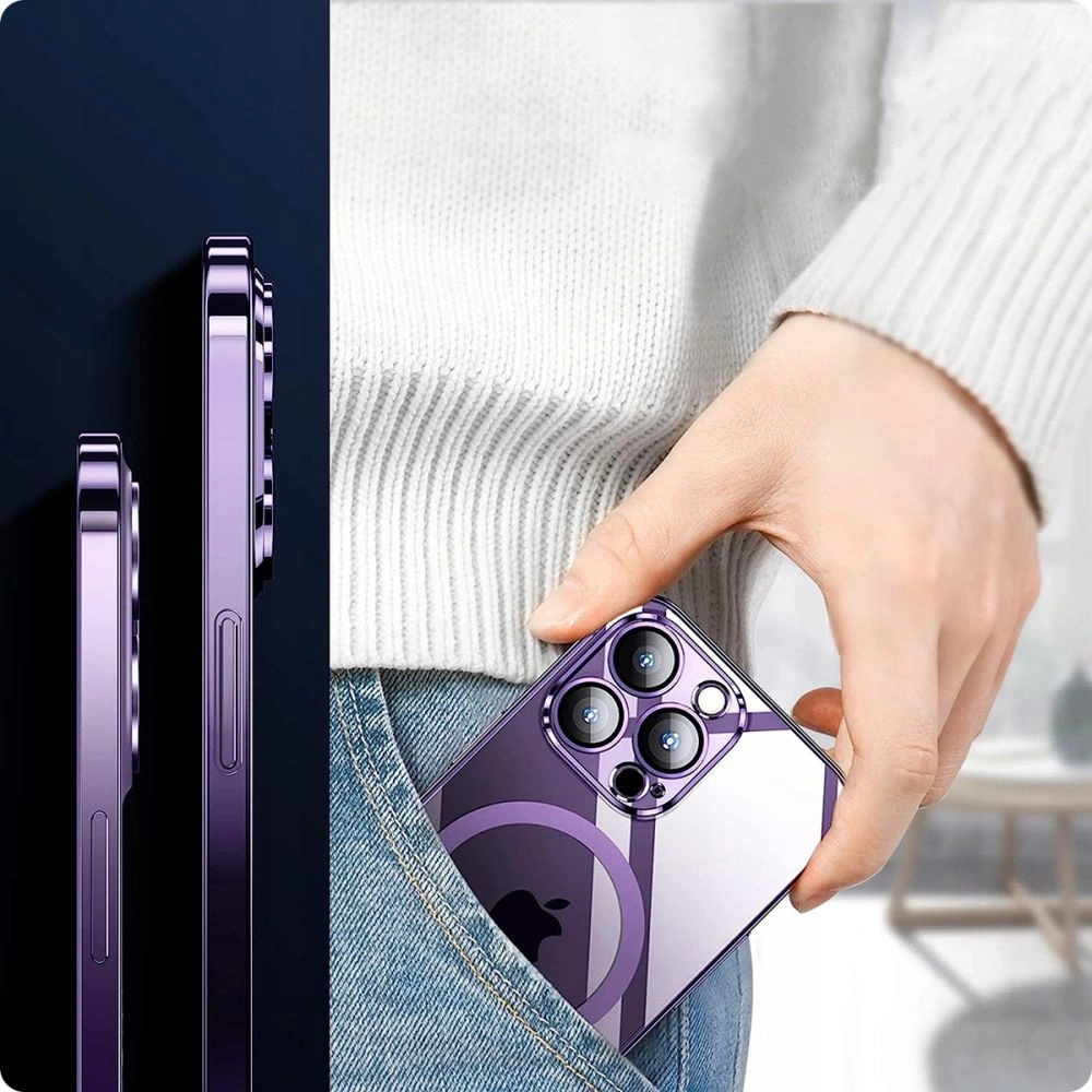 Tech-Protect MagShine Line MagSafe iPhone 13 Case - Pinkeng