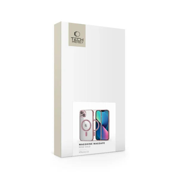 Tech-Protect MagShine Line MagSafe iPhone 13 Case - Pinkeng