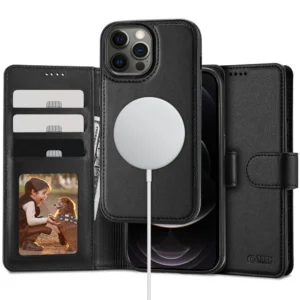 Tech-Protect Wallet MagSafe case for iPhone 12 / 12 Pro - blackeng