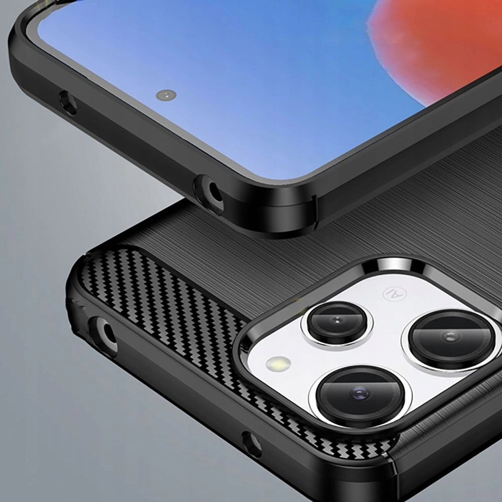 Tech-Protect TPUCarbon Case for Xiaomi Redmi 12 - Blackeng