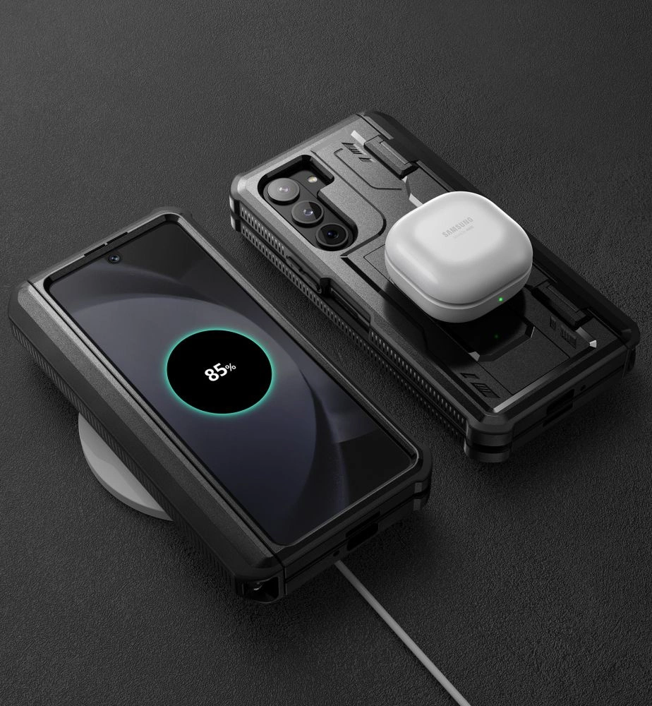 Tech-Protect Kevlar Pro Pen Case for Samsung Galaxy Z Fold 5 - Blackeng