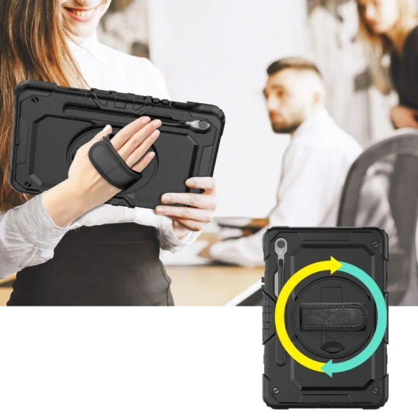 Tech-Protect Solid360 Case for Samsung Galaxy Tab S9 11" X710 / X716B - Blackeng