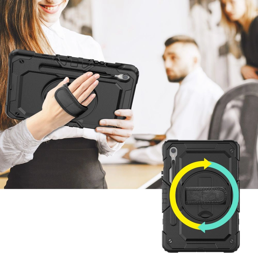 Tech-Protect Solid360 Case for Samsung Galaxy Tab S9 11" X710 / X716B - Blackeng