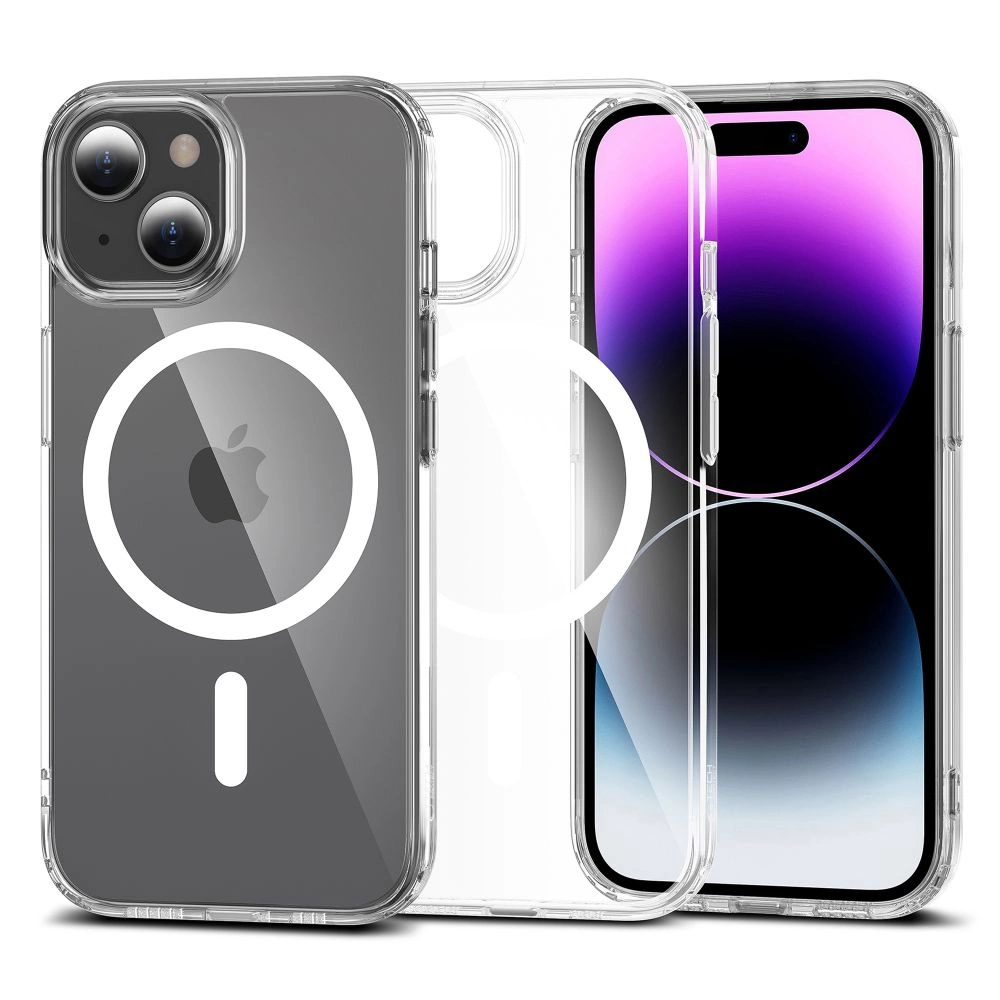 Tech-Protect FlexAir Hybrid MagSafe iPhone 15 Case - Cleareng
