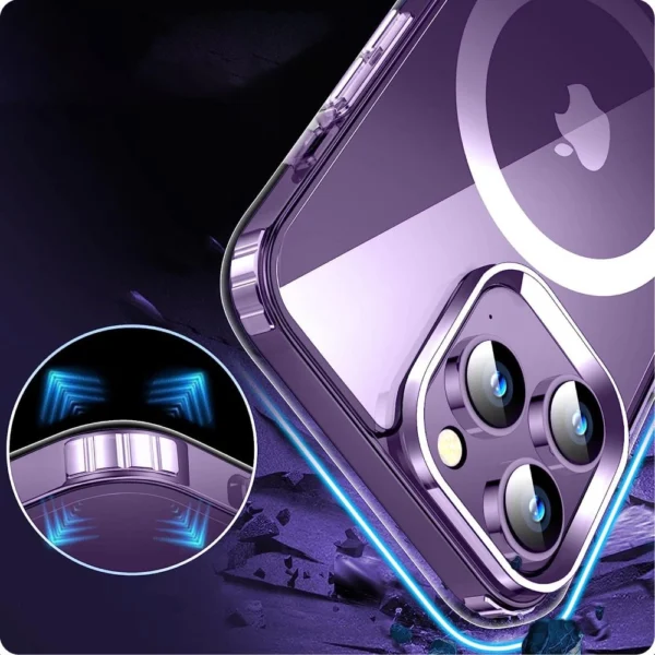 Tech-Protect FlexAir Hybrid MagSafe Case for iPhone 15 Plus - Cleareng