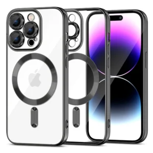 Tech-Protect MagShine Line MagSafe case for iPhone 15 Pro - blackeng