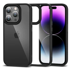 Tech-Protect MagMat iPhone 15 Pro Max Case - Black/Cleareng