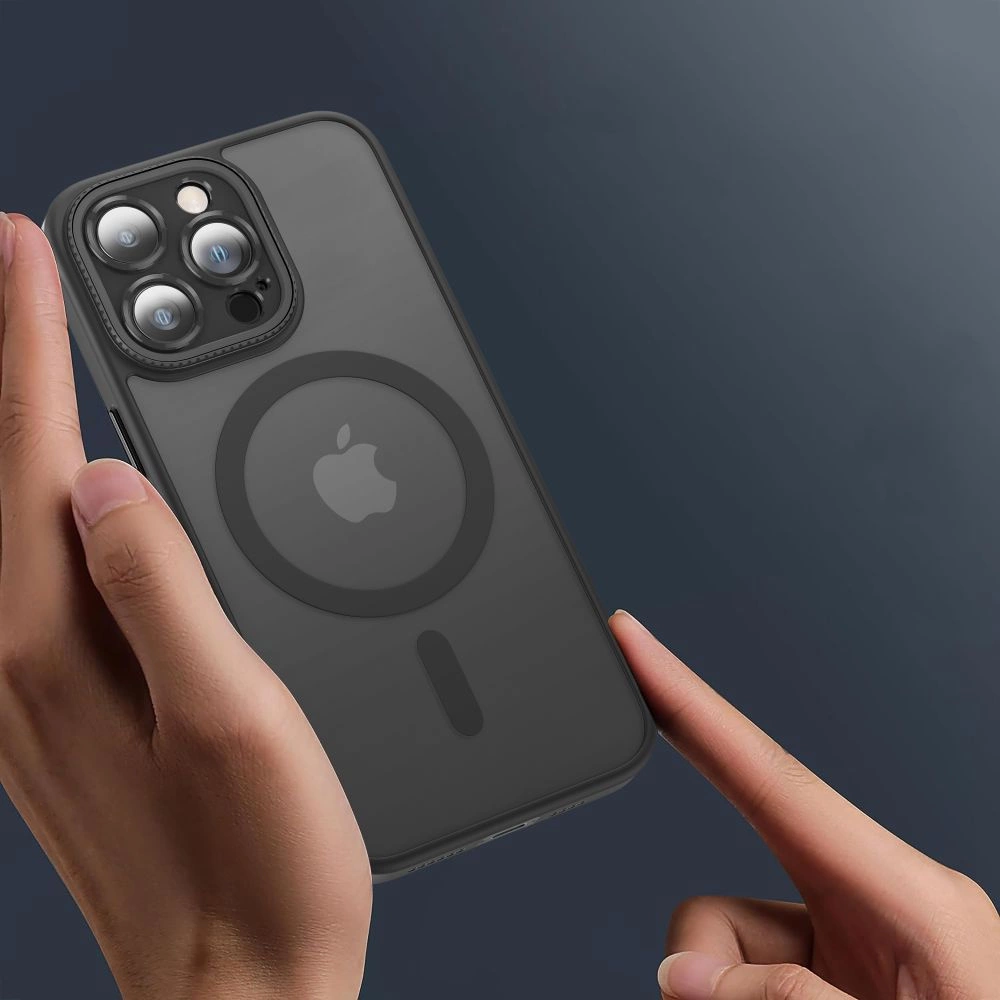 Tech-Protect MagMat Cam+ MagSafe iPhone 15 Case - Matte Blackeng