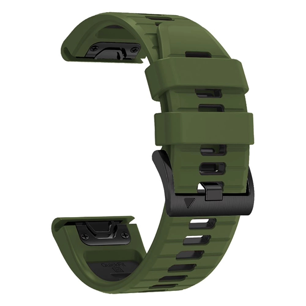 Tech-Protect IconBand Pro Strap for Garmin Fenix 3 / 5X / 3HR / 5X Plus / 6X / 6X Pro / 7X - Dark Green/Blackeng
