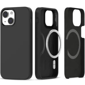 Tech-Protect Silicone MagSafe Case for iPhone 13 / 14 - Blackeng