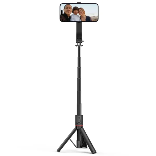 Tech-Protect L04S Bluetooth Selfie Stick with Tripod up to 95cm and 360 Head - Blackeng