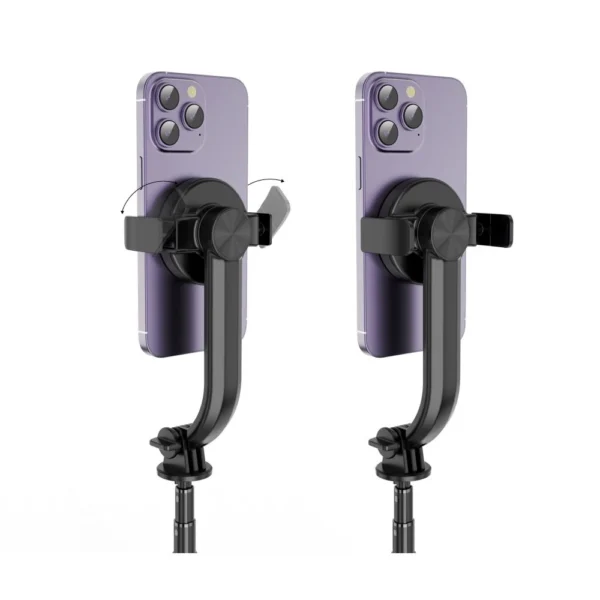Tech-Protect L04S Bluetooth Selfie Stick with Tripod up to 95cm and 360 Head - Blackeng