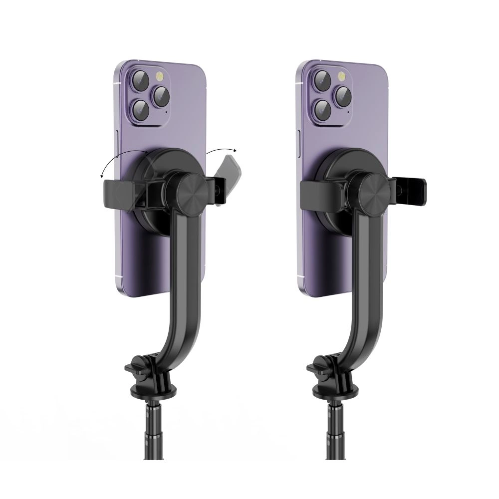 Tech-Protect L04S Bluetooth Selfie Stick with Tripod up to 95cm and 360 Head - Blackeng
