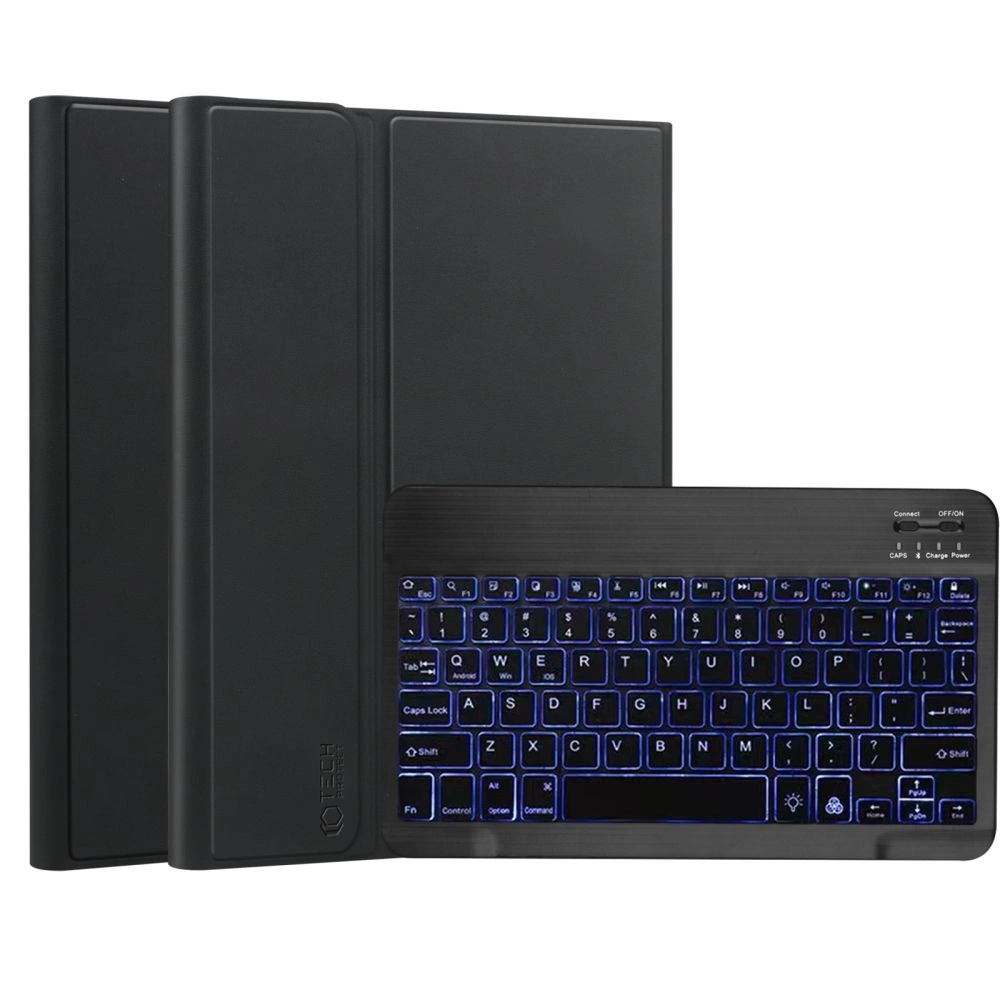 Tech-Protect SC Pen + Keyboard Case with Keyboard for Lenovo Tab P12 12.7" TB-370 - Blackeng