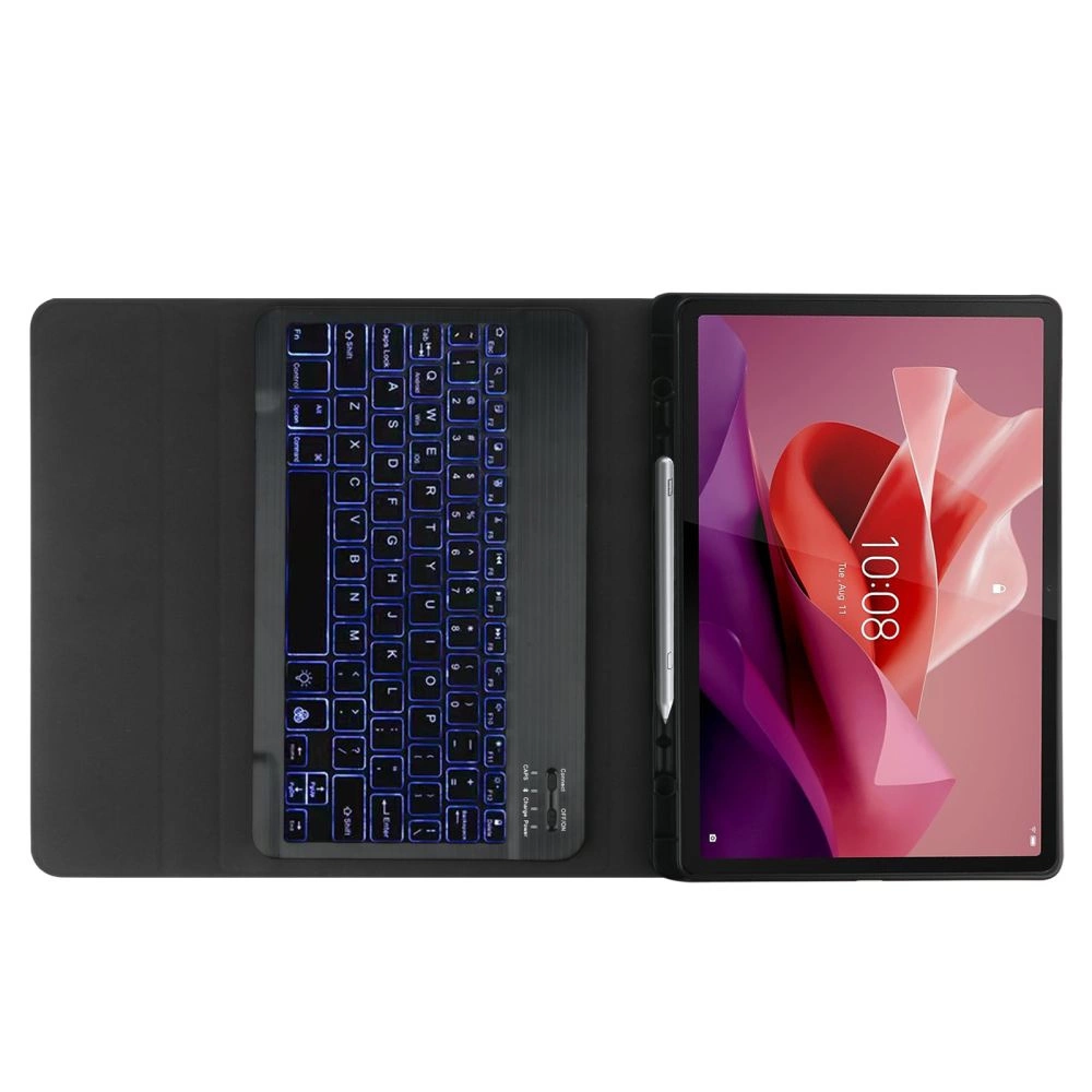 Tech-Protect SC Pen + Keyboard Case with Keyboard for Lenovo Tab P12 12.7" TB-370 - Blackeng