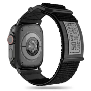 Tech-Protect Scout Strap for Apple Watch 4 / 5 / 6 / 7 / 8 / 9 / SE / Ultra 1 / 2 (42/44/45/49 mm) - Blackeng