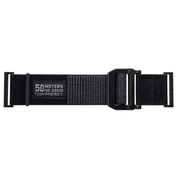 Tech-Protect Scout Strap for Apple Watch 4 / 5 / 6 / 7 / 8 / 9 / SE / Ultra 1 / 2 (42/44/45/49 mm) - Blackeng
