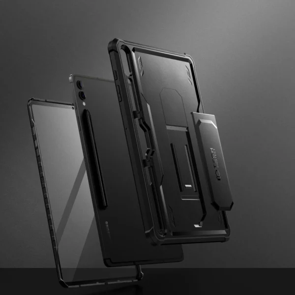 Tech-Protect Kevlar Pro Case for Samsung Galaxy Tab S9+ 12.4" X810 / X816B - Blackeng