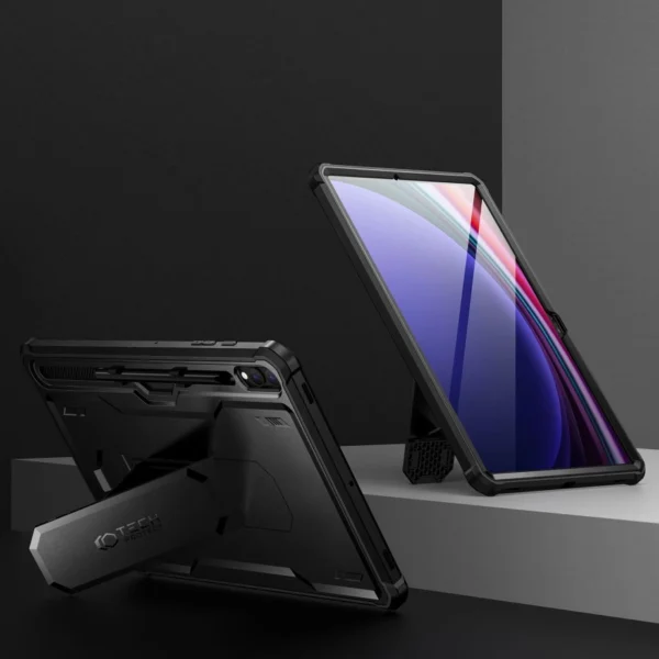 Tech-Protect Kevlar Pro Case for Samsung Galaxy Tab S9+ 12.4" X810 / X816B - Blackeng