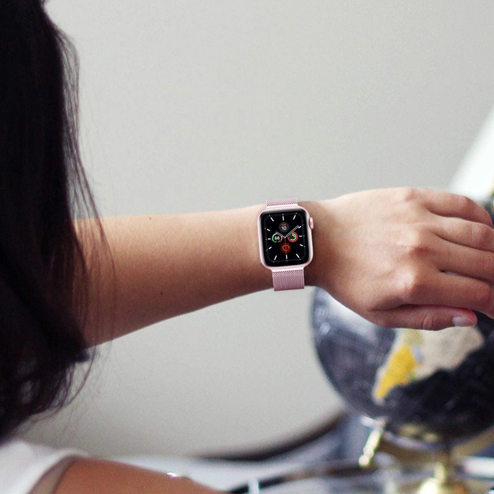 Tech-Protect MilaneseBand for Apple Watch 4 / 5 / 6 / 7 / 8 / 9 / SE (38/40/41 mm) - beigeeng