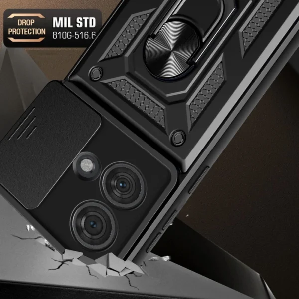 Tech-Protect CamShield Pro Case for Motorola Edge 40 Neo - Blackeng