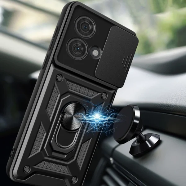 Tech-Protect CamShield Pro Case for Motorola Edge 40 Neo - Blackeng