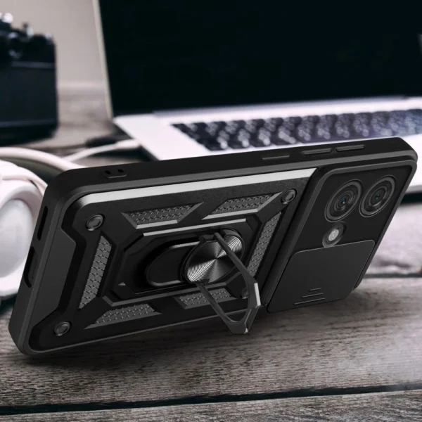 Tech-Protect CamShield Pro Case for Motorola Edge 40 Neo - Blackeng