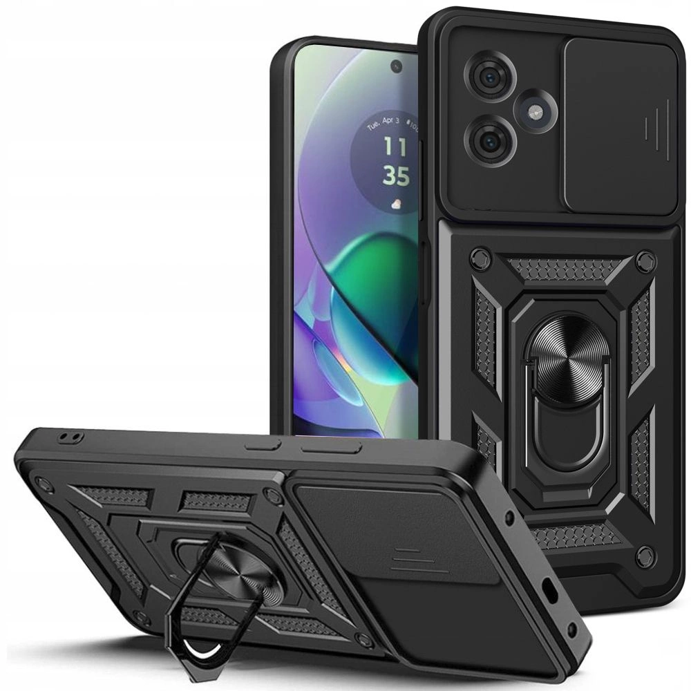 Tech-Protect CamShield Pro Case for Motorola Moto G54 5G / G54 5G Power Edition - Blackeng