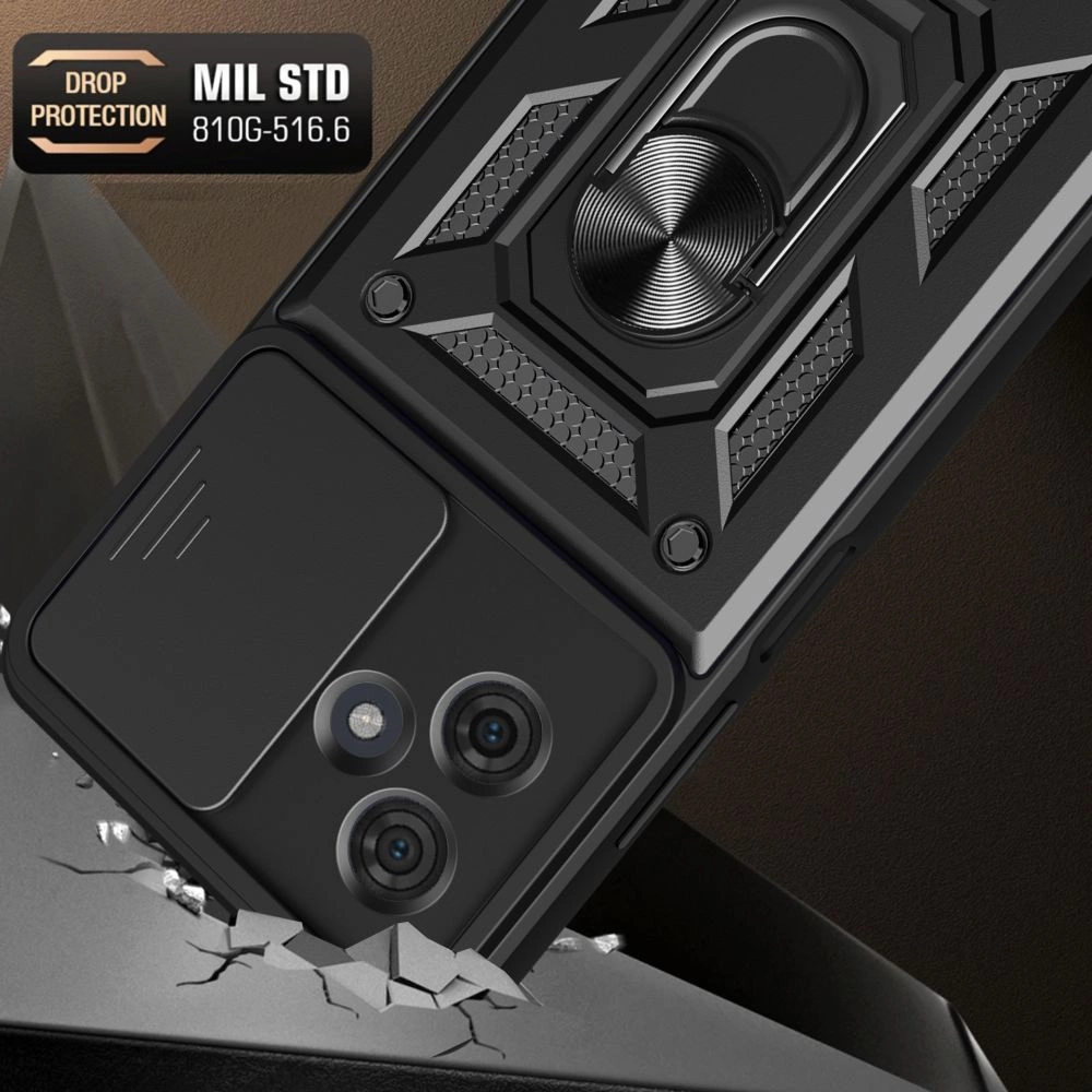 Tech-Protect CamShield Pro Case for Motorola Moto G54 5G / G54 5G Power Edition - Blackeng