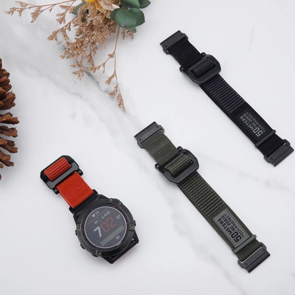 Tech-Protect Scout Strap for Garmin Fenix 3 / 5X / 3HR / 5X Plus / 6X / 6X Pro / 7X - Blackeng