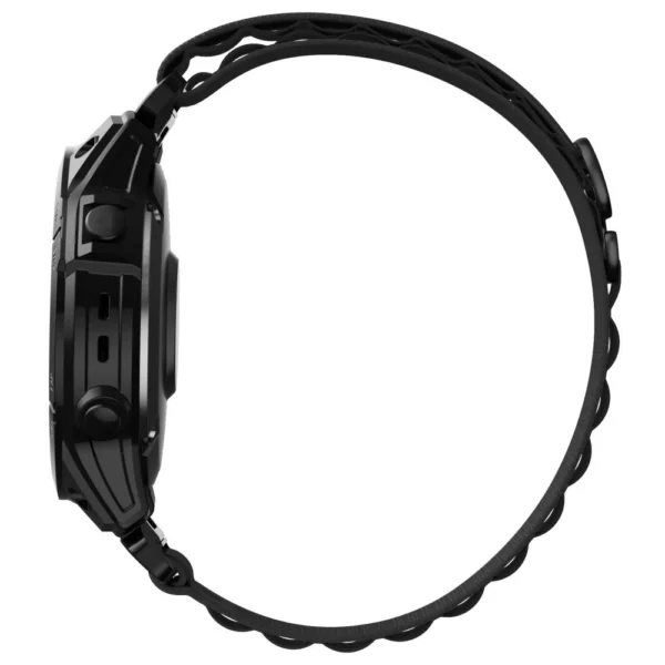 Tech-Protect Nylon Pro Strap for Garmin Fenix 5 / 6 / 6 Pro / 7 - Blackeng