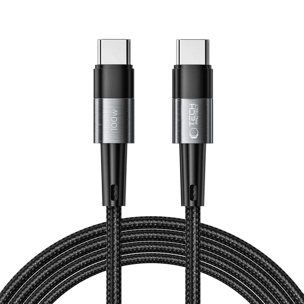 Tech-Protect UltraBoost USB-C / USB-C PD cable 100W 5A 2m - grayeng