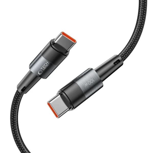 Tech-Protect UltraBoost USB-C / USB-C PD cable 100W 5A 2m - grayeng