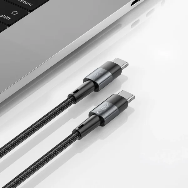 Tech-Protect UltraBoost USB-C / USB-C PD cable 100W 5A 2m - grayeng