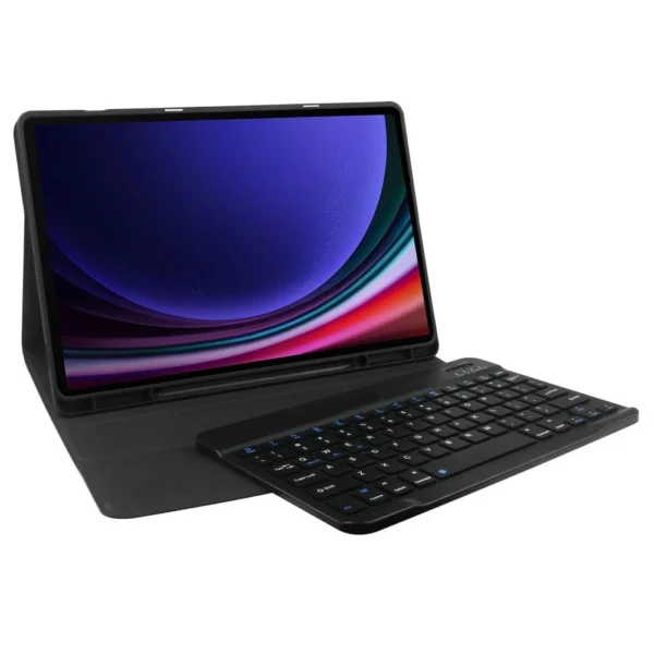 Tech-Protect SC Pen + Keyboard Case with Keyboard for Samsung Galaxy Tab S9 FE+ 12.4" X610 / X616B - Blackeng