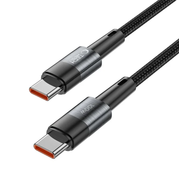 Tech-Protect UltraBoost USB-C / USB-C PD Cable 100W 5A 0.25m - Grayeng
