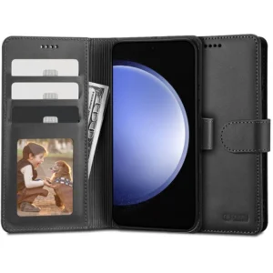 Tech-Protect Wallet Case for Samsung Galaxy S23 FE - Blackeng