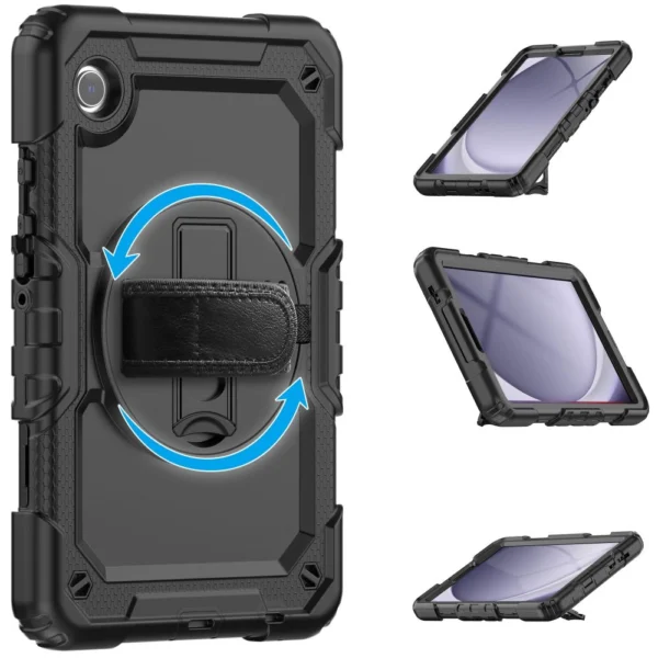 Tech-Protect Solid360 Case for Samsung Galaxy Tab A9+ 11.0 X210 / X215 / X216 - Blackeng