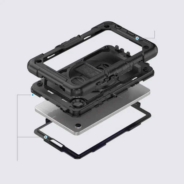 Tech-Protect Solid360 Case for Samsung Galaxy Tab A9+ 11.0 X210 / X215 / X216 - Blackeng
