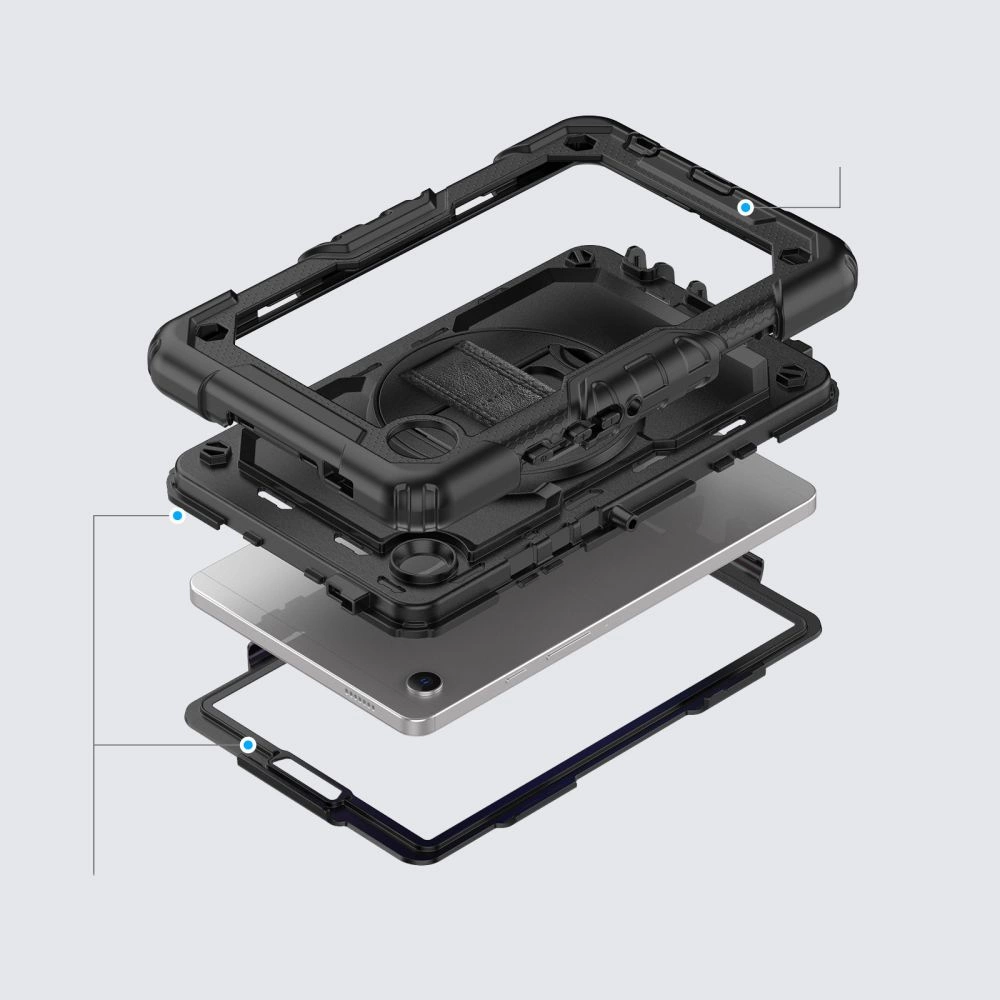 Tech-Protect Solid360 Case for Samsung Galaxy Tab A9 8.7 X110 / X115 - Blackeng