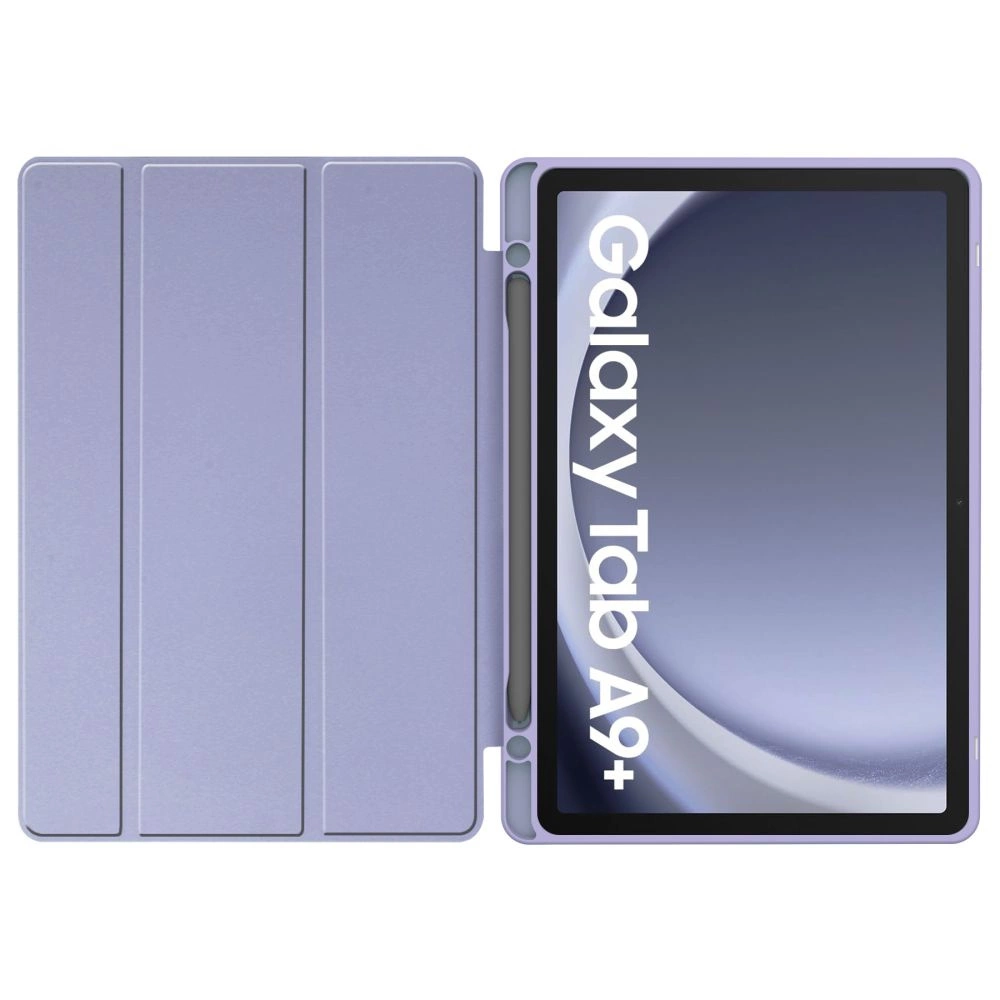 Tech-Protect SC Pen Hybrid Case for Samsung Galaxy Tab A9+ 11" X210 / X215 / X216 - Purple Marbleeng