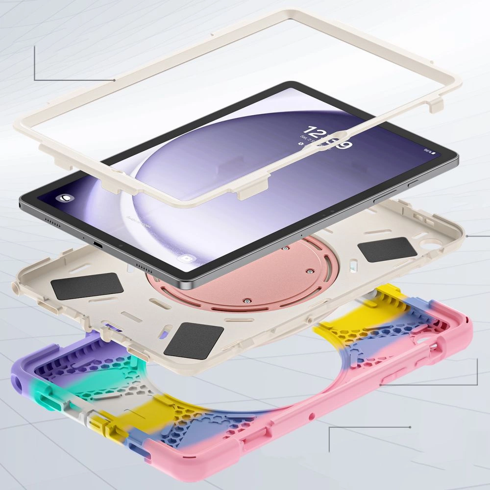 Tech-Protect X-Armor Case for Samsung Galaxy Tab A9+ 11" X210 / X215 / X216 - Pink-Blueeng