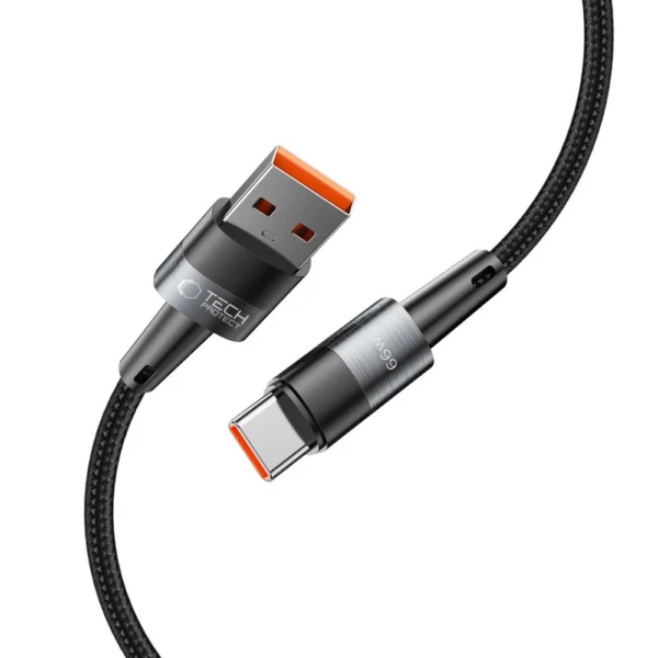 Tech-Protect UltraBoost USB-C / USB-A Cable 66W 6A 0.5m - Grayeng
