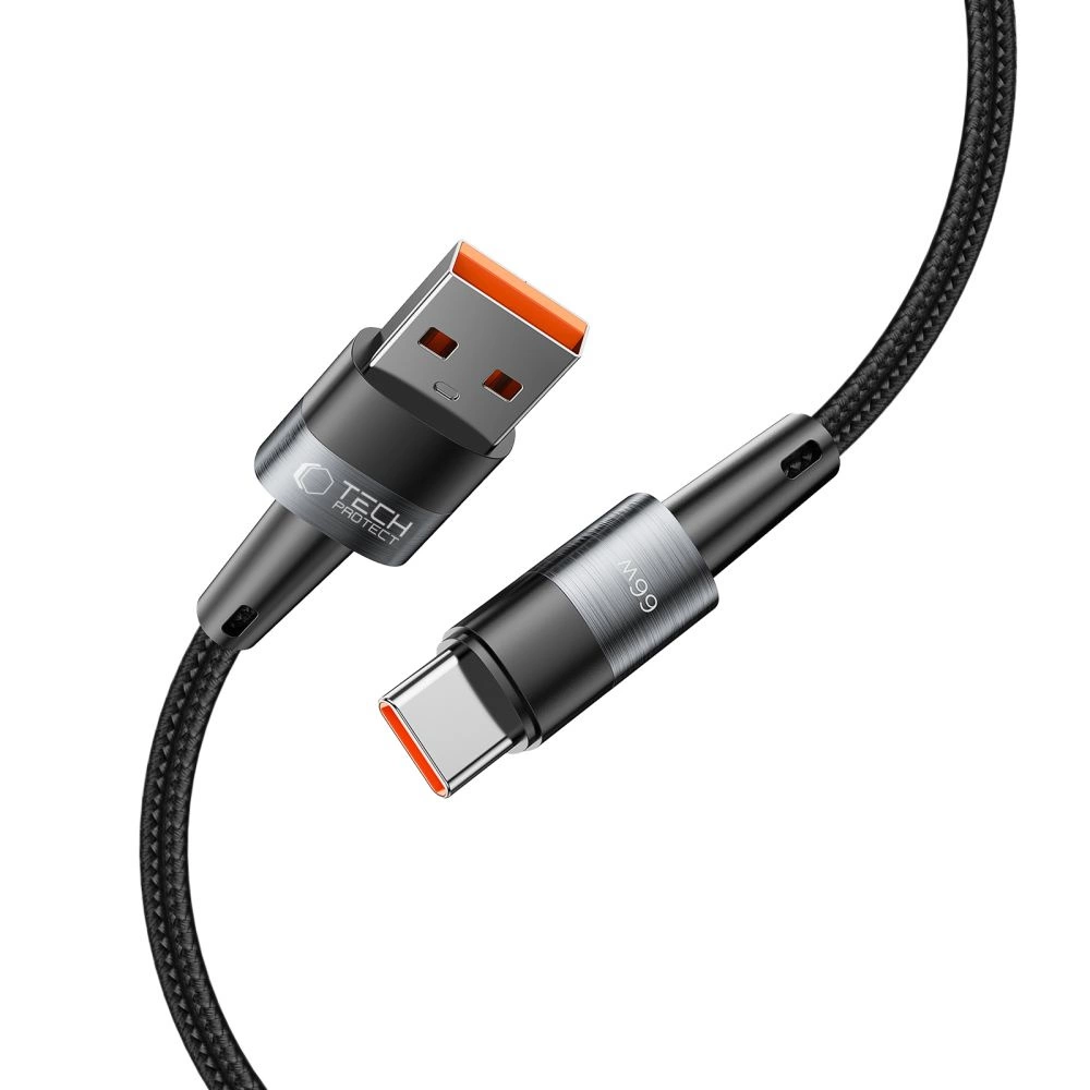 Tech-Protect UltraBoost USB-C / USB-A Cable 66W 6A 0.5m - Grayeng