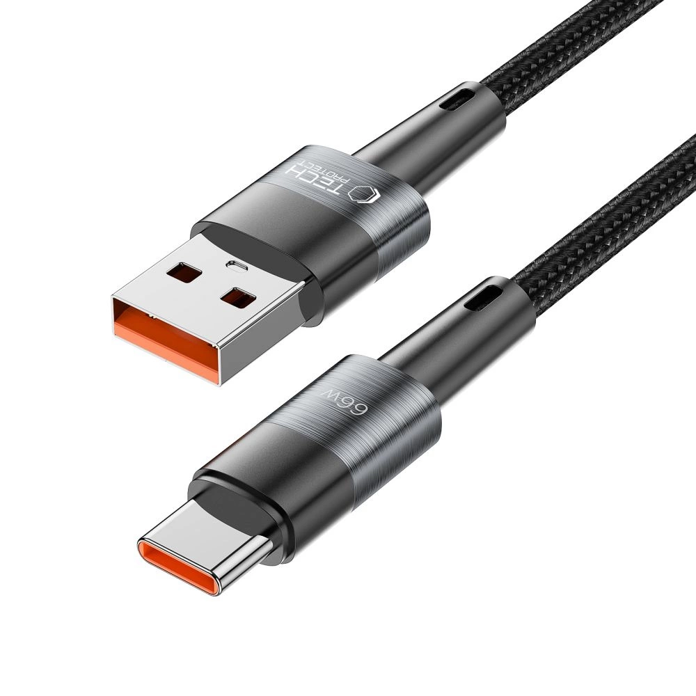 Tech-Protect UltraBoost USB-C / USB-A Cable 66W 6A 0.5m - Grayeng