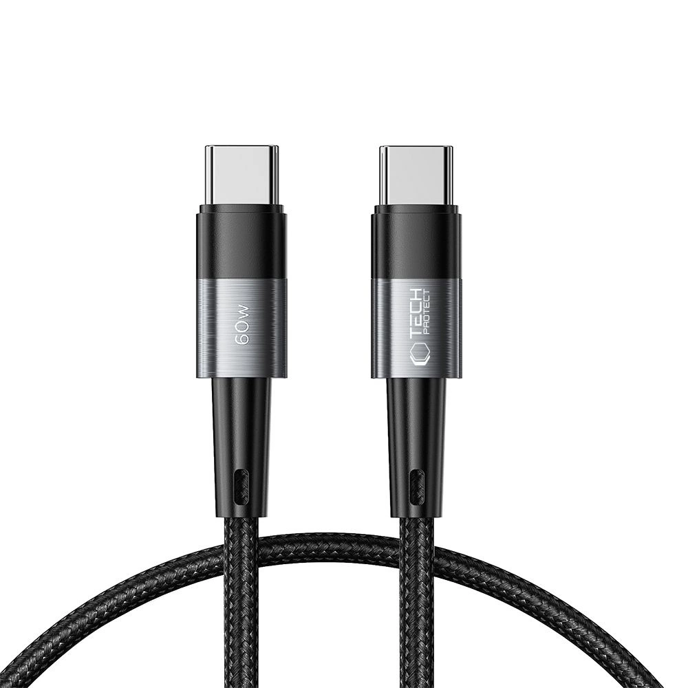 Tech-Protect UltraBoost USB-C / USB-C PD Cable 60W 3A 0.5m - Grayeng