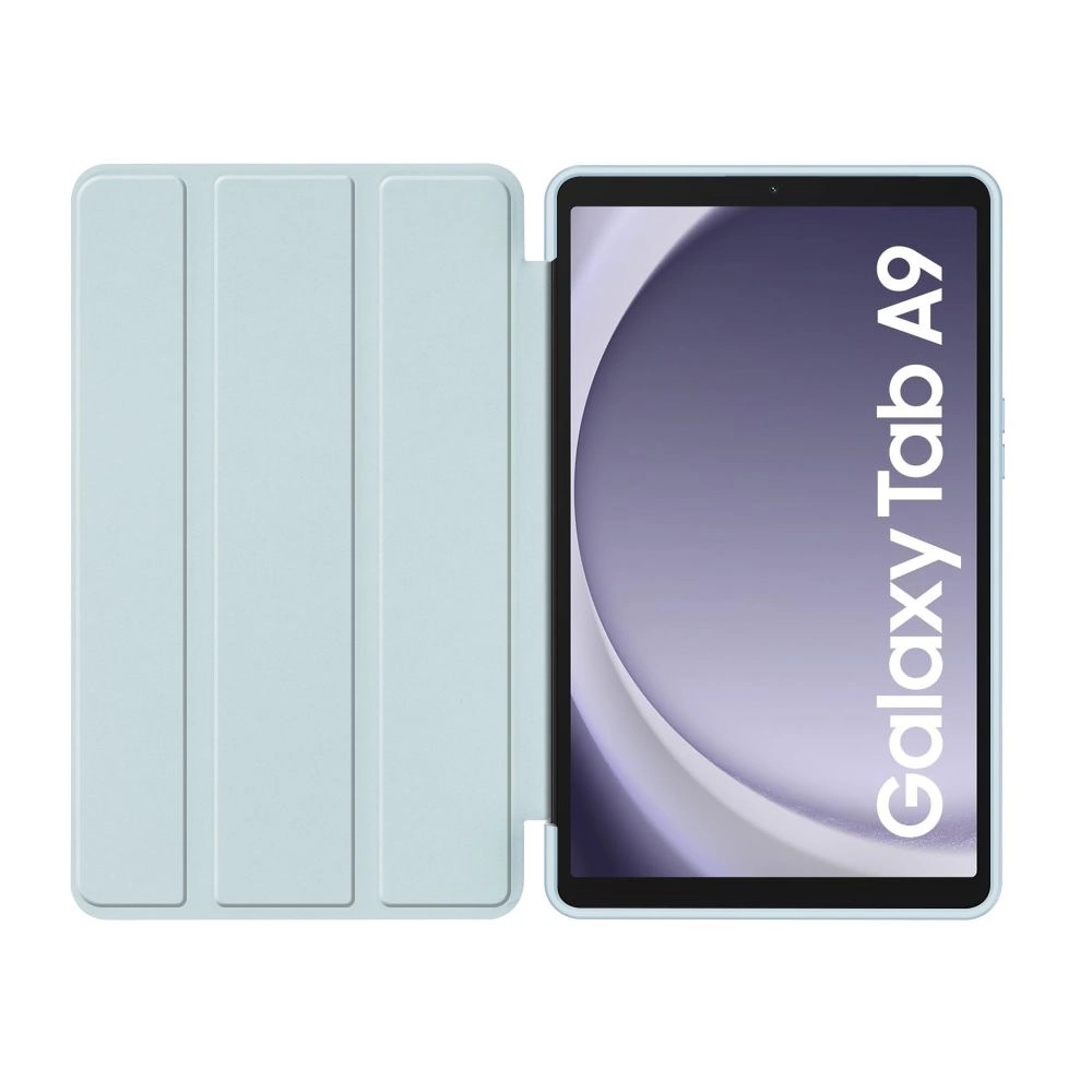 Tech-Protect SmartCase for Samsung Galaxy Tab A9 8.7" X110 / X115 - blue with sakura flowerseng
