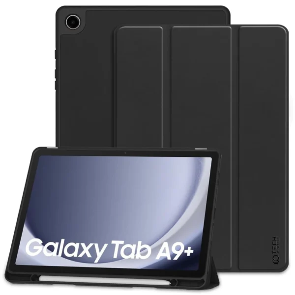 Tech-Protect SC Pen Case for Samsung Galaxy Tab A9+ 11" X210 / X215 / X216 - Blackeng