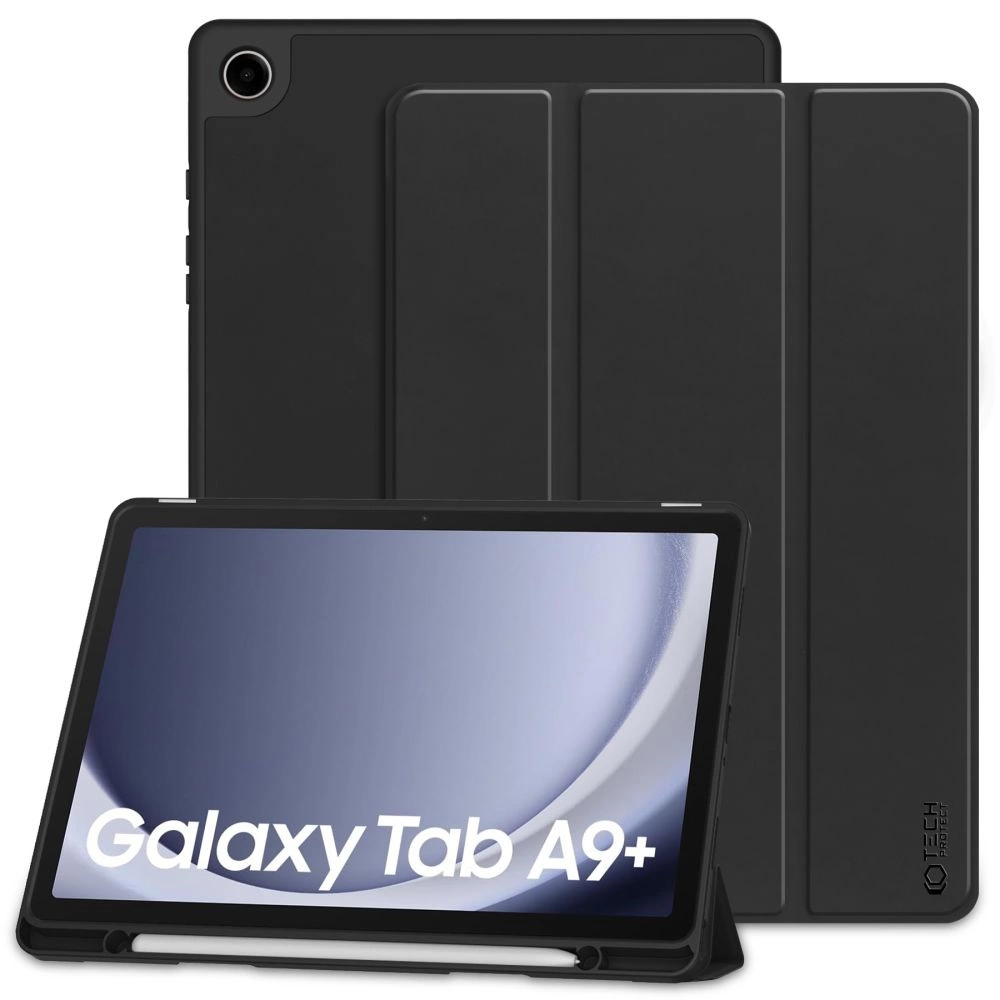 Tech-Protect SC Pen Case for Samsung Galaxy Tab A9+ 11" X210 / X215 / X216 - Blackeng